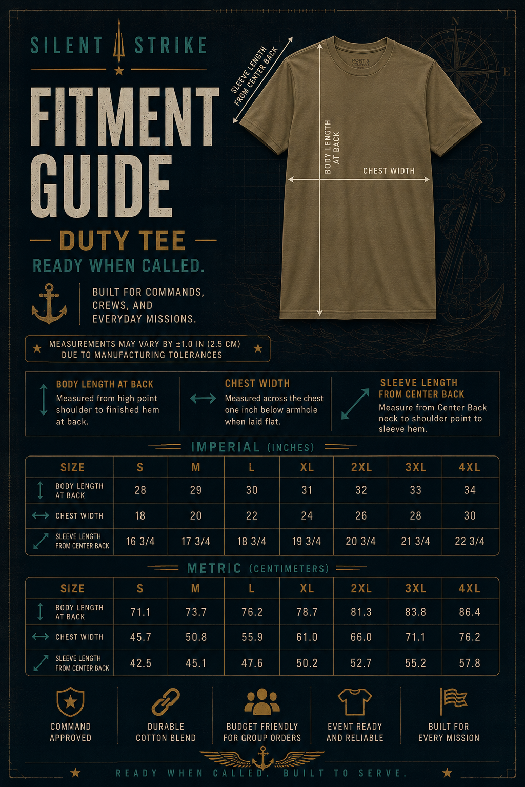 Space Coast 'Chief's Mess' Cotton Tee