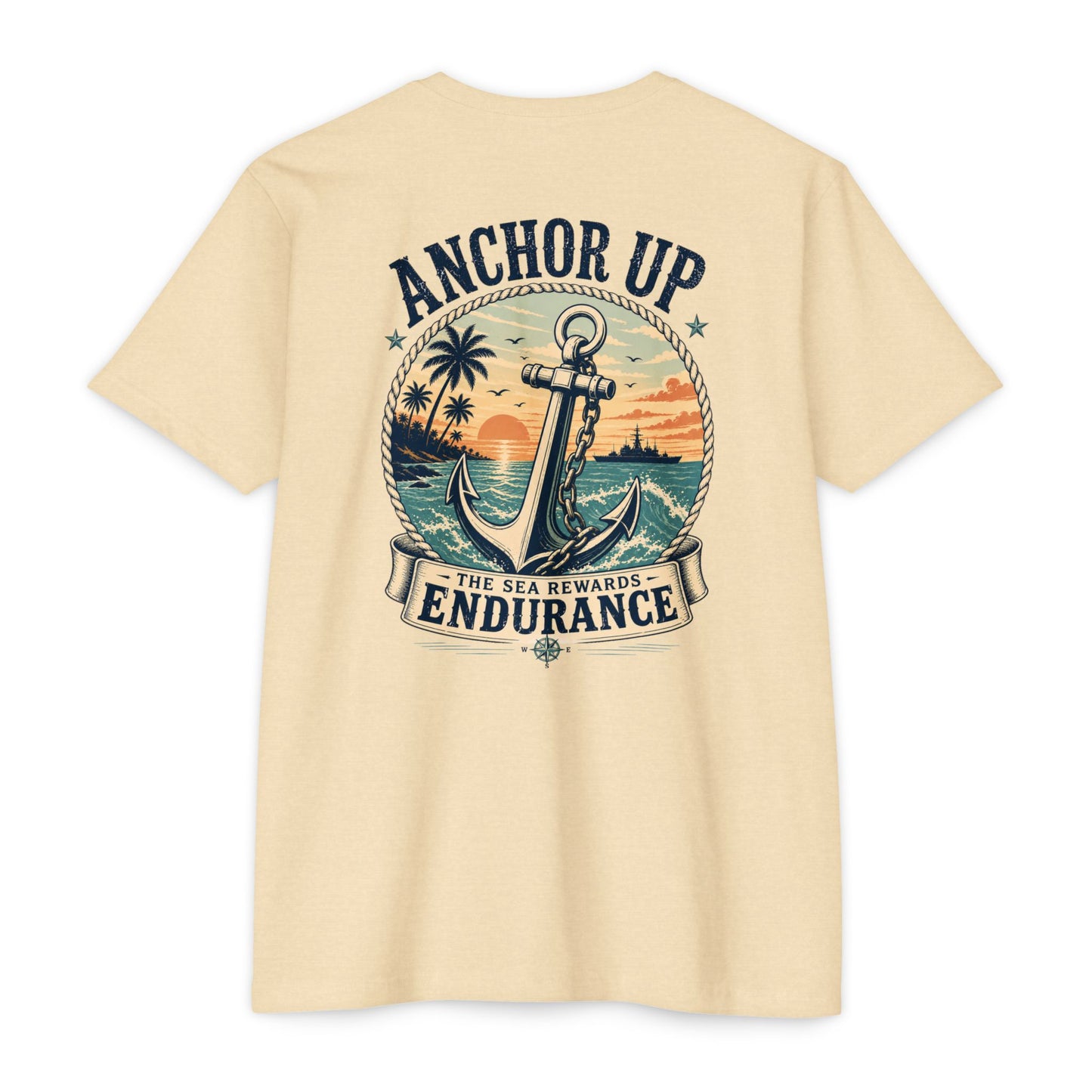 Anchor Up Nautical Graphic Tee