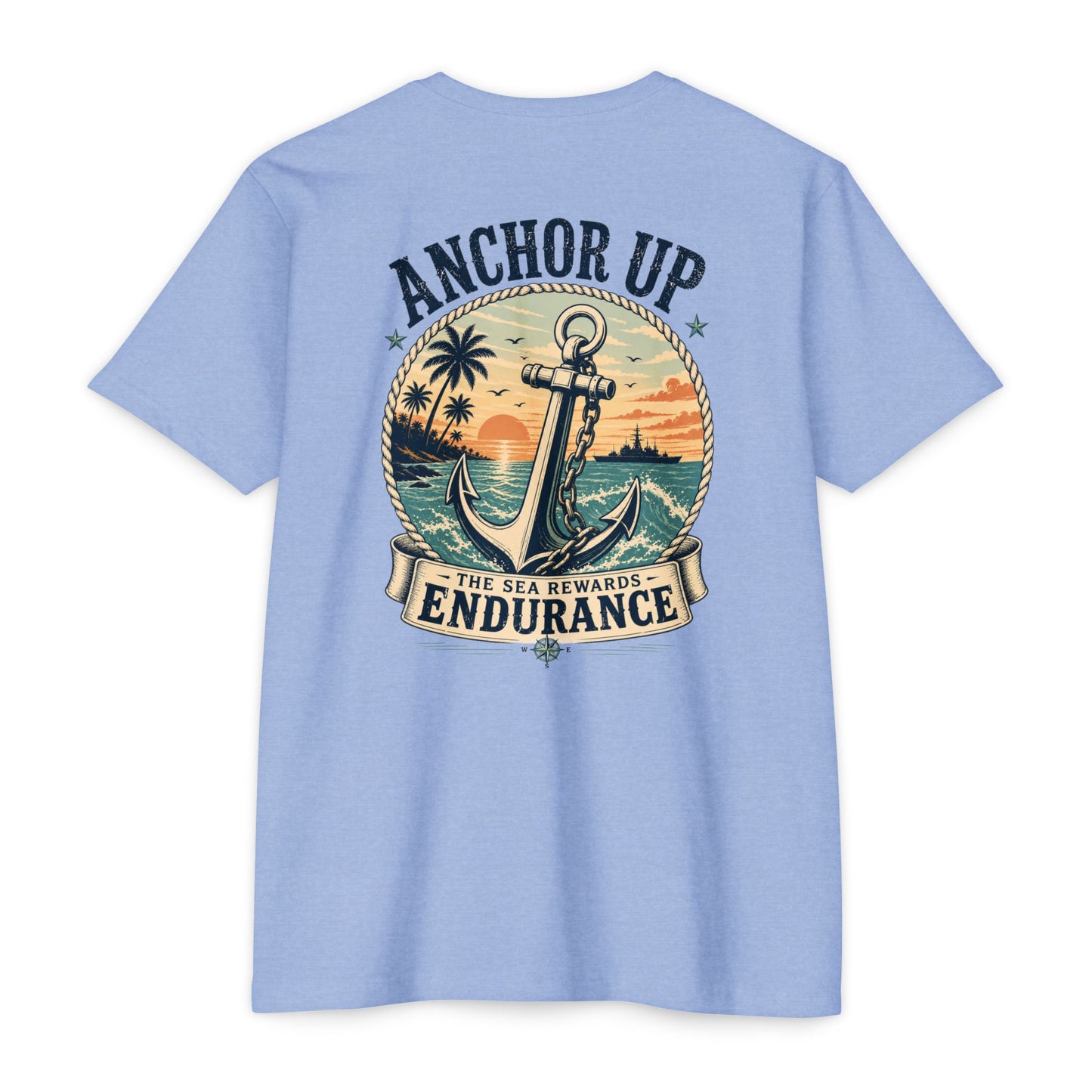 Anchor Up Nautical Graphic Tee
