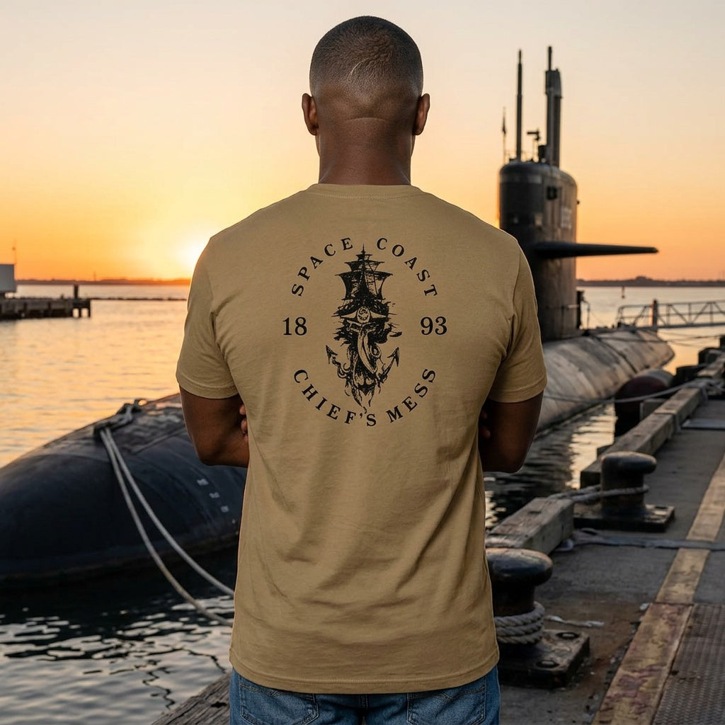 Space Coast Chief's Mess Moisture-Wicking Tee