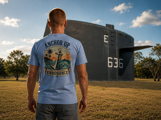 Anchor Up Nautical Graphic Tee