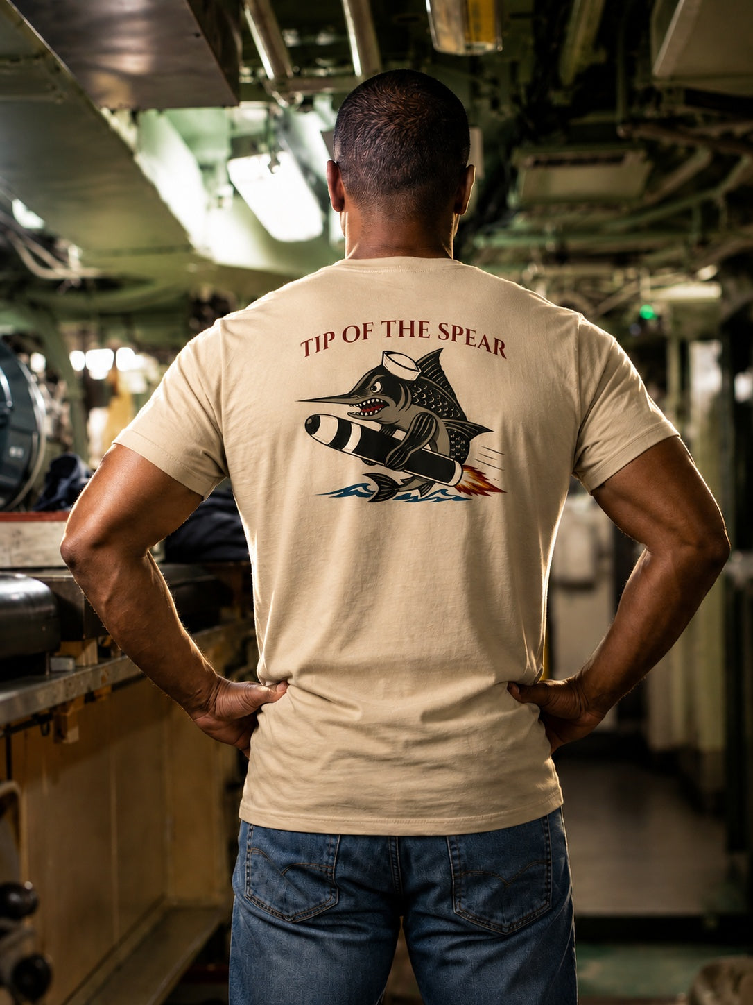 Tip of the Spear – Premium Tee