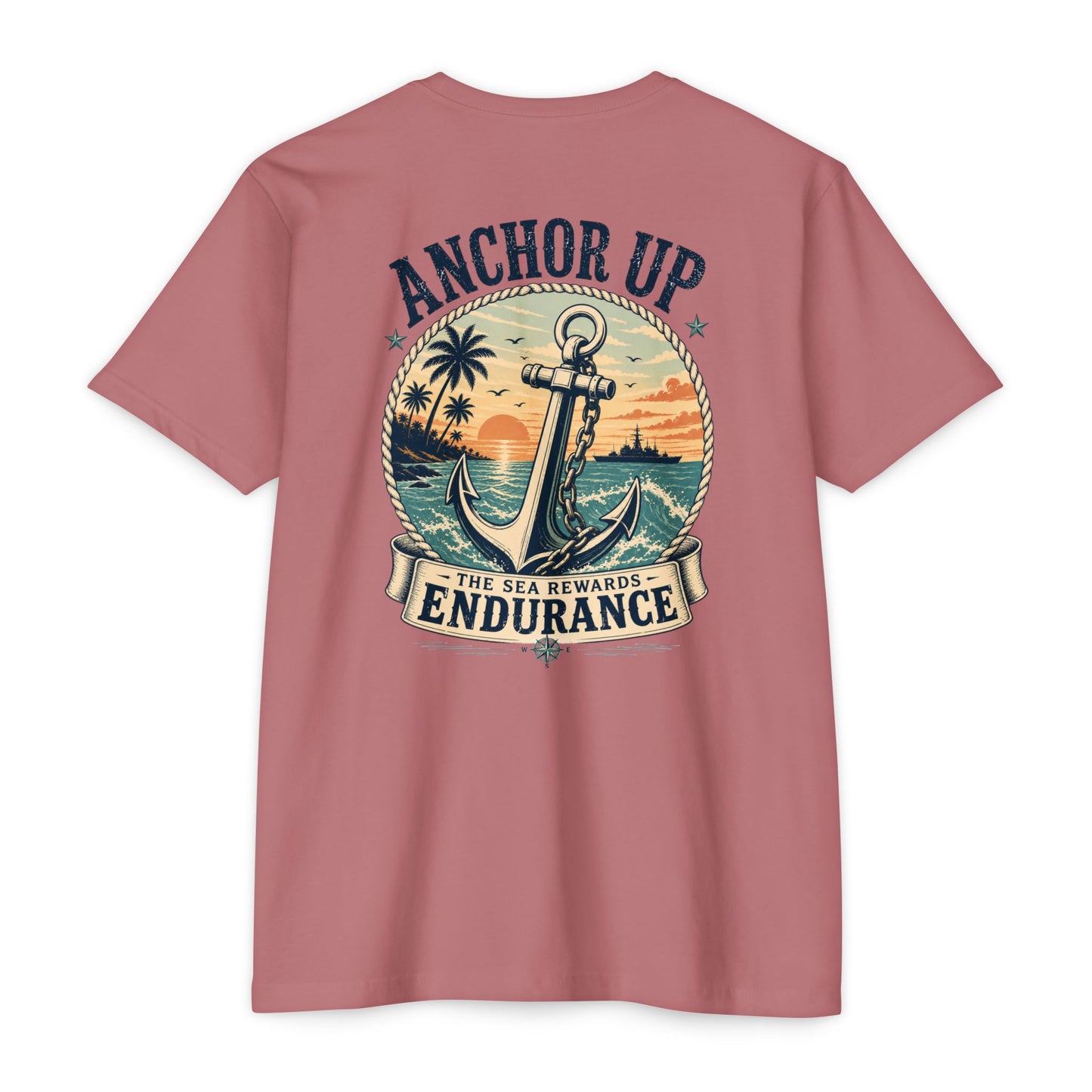 Anchor Up Nautical Graphic Tee