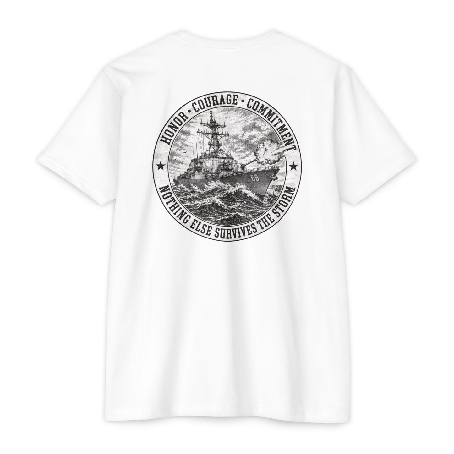 "Honor • Courage • Commitment" Graphic Tee